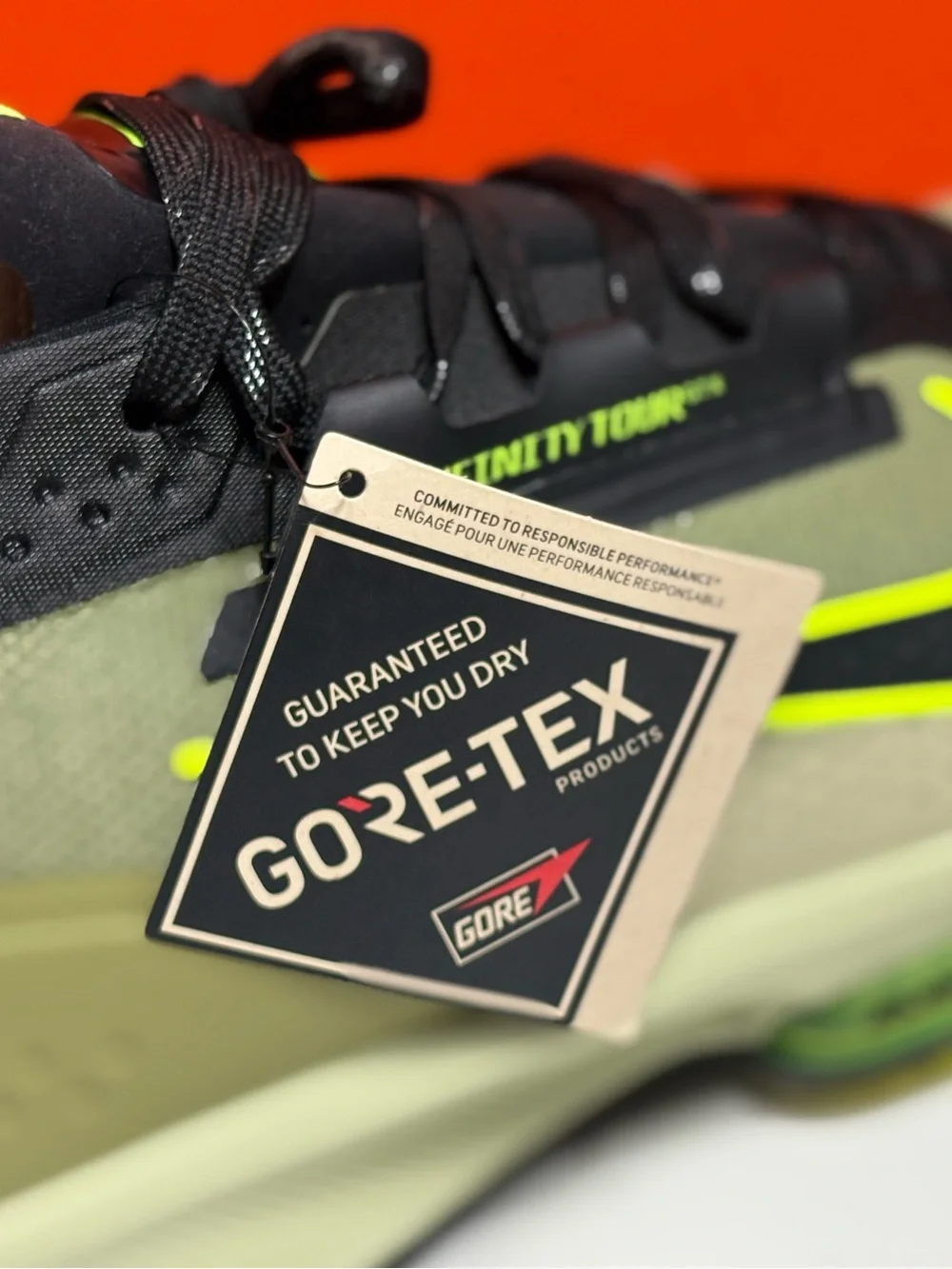 Nike Infinity Tour 2 GORE-TEX Camo Green Men's Waterproof Golf Shoes FV4897-300